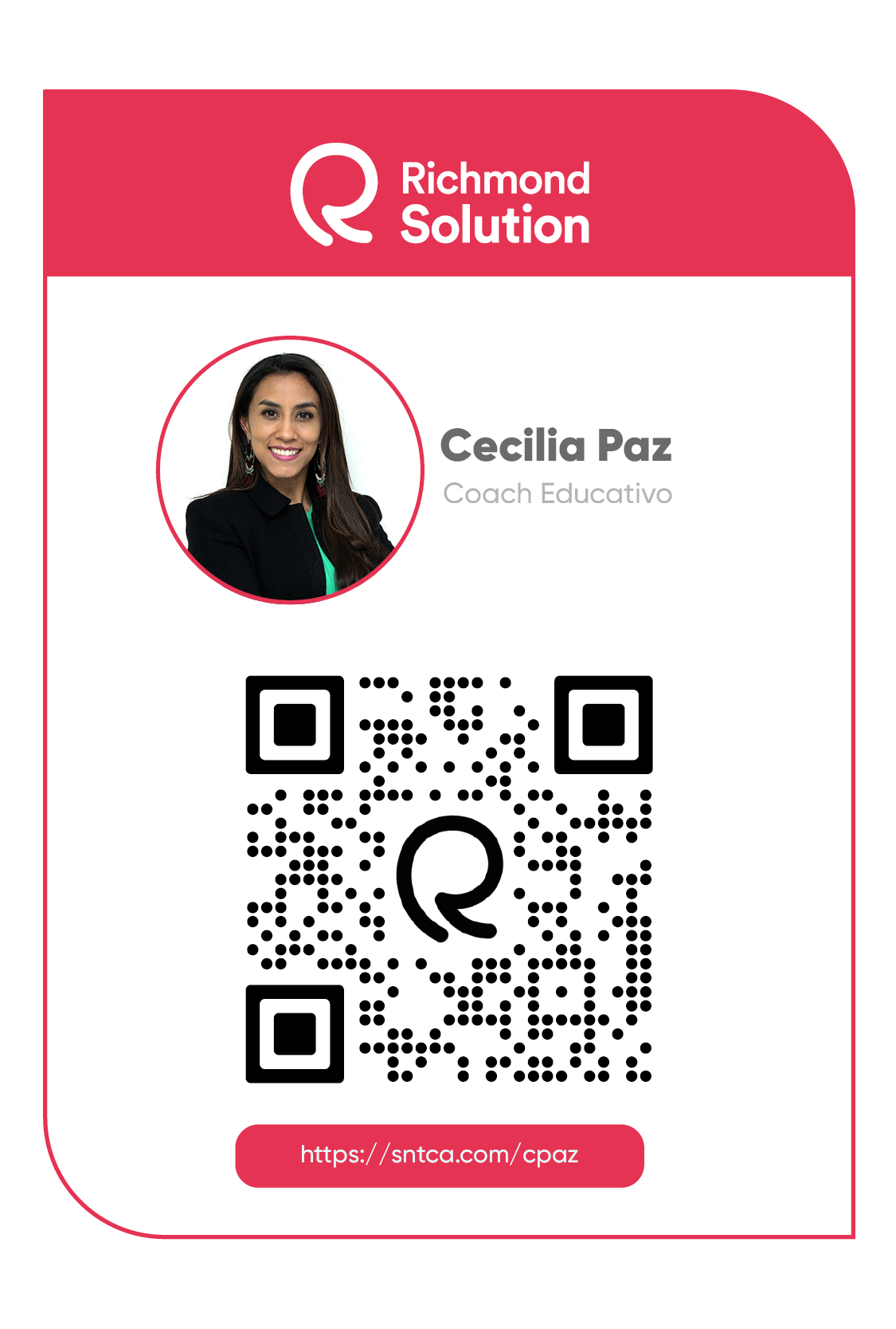 Código QR de Cecilia Lizbeth De Paz Montenegro