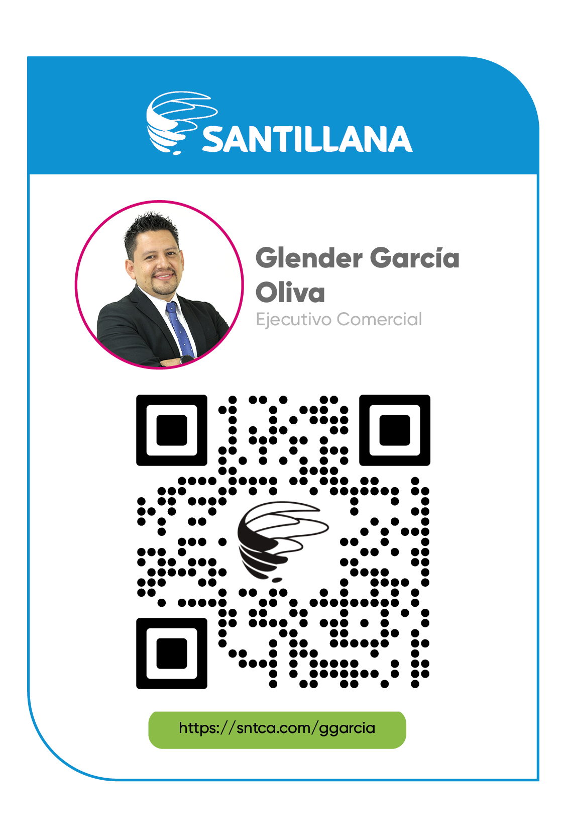 Código QR de Glender Donelly García Oliva