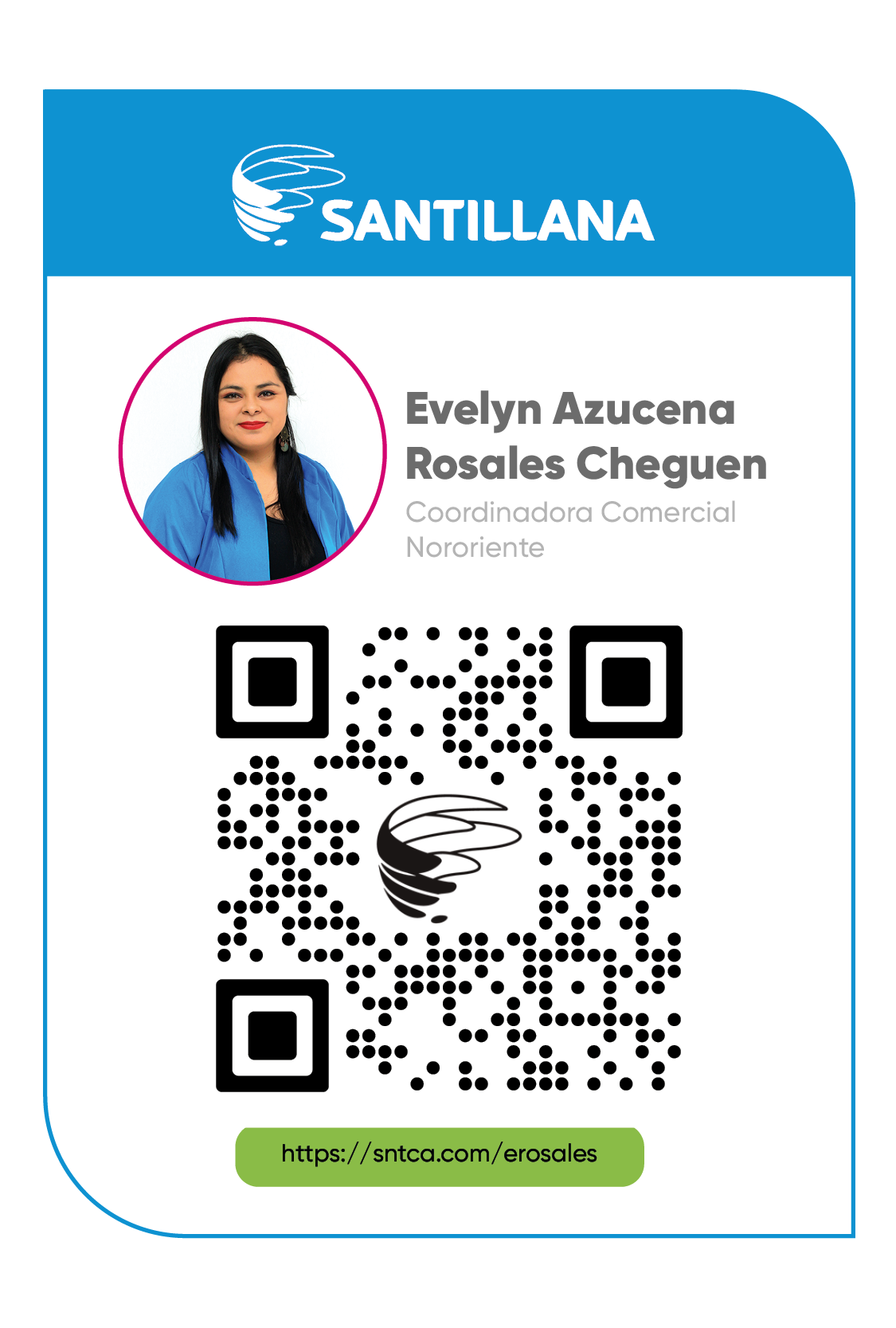 Código QR de Evelyn Azucena Rosales Cheguen