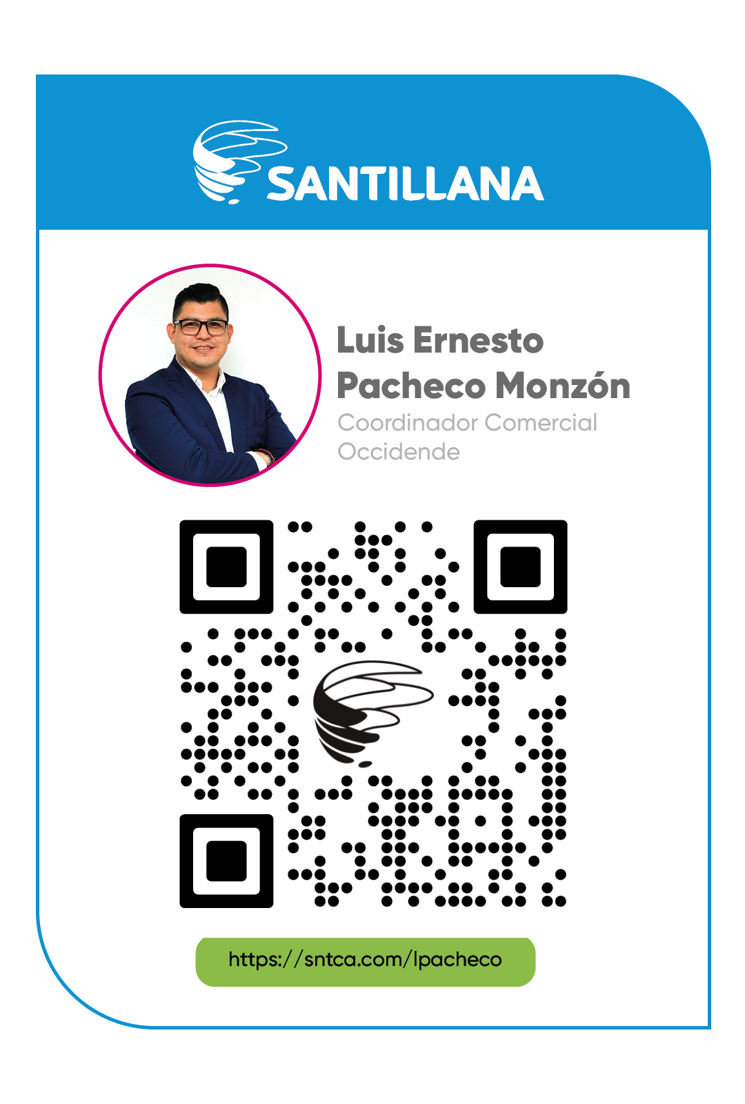 Código QR de Luis Ernesto Pacheco Monzon