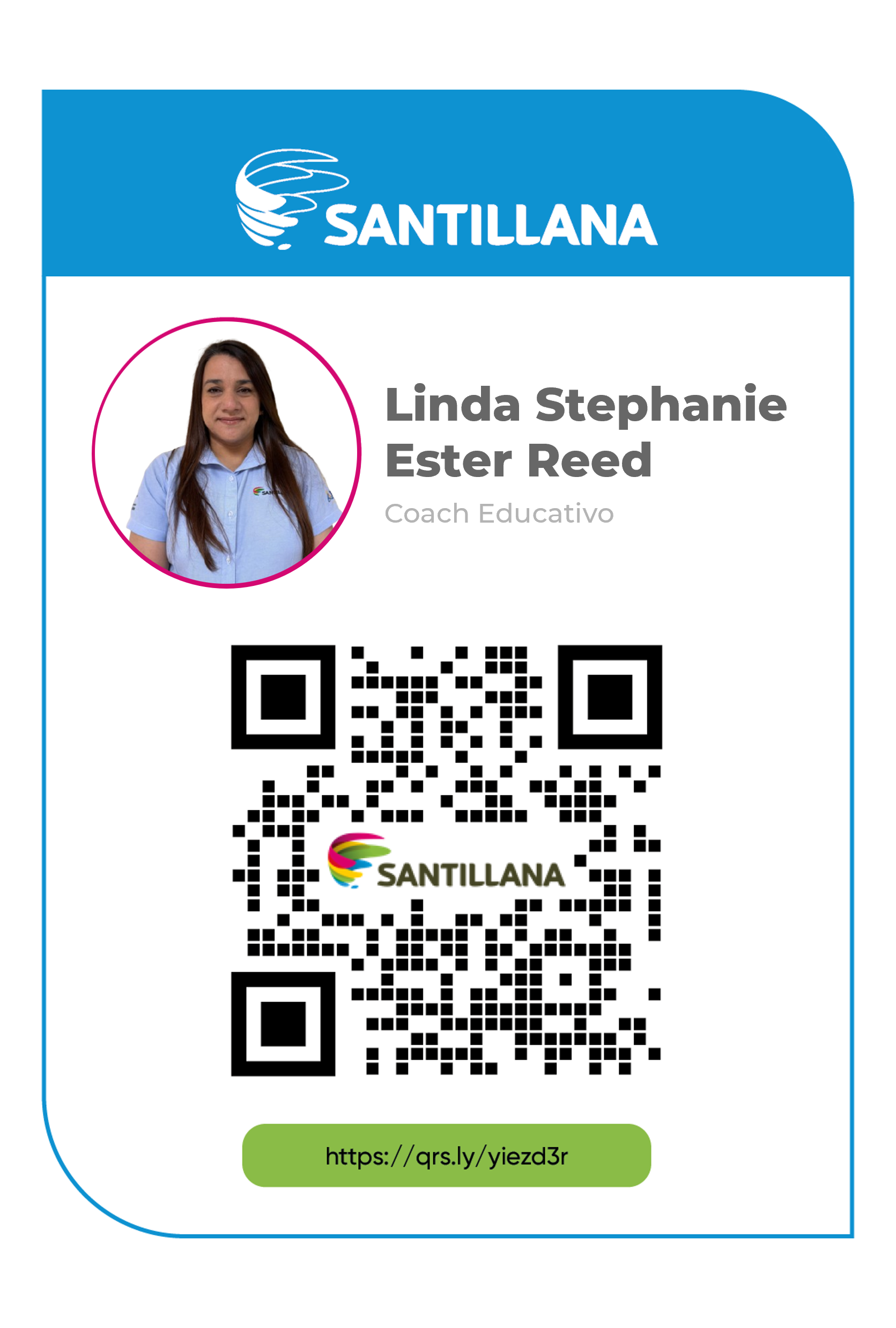 Código QR de Linda Stephanie Ester Reed