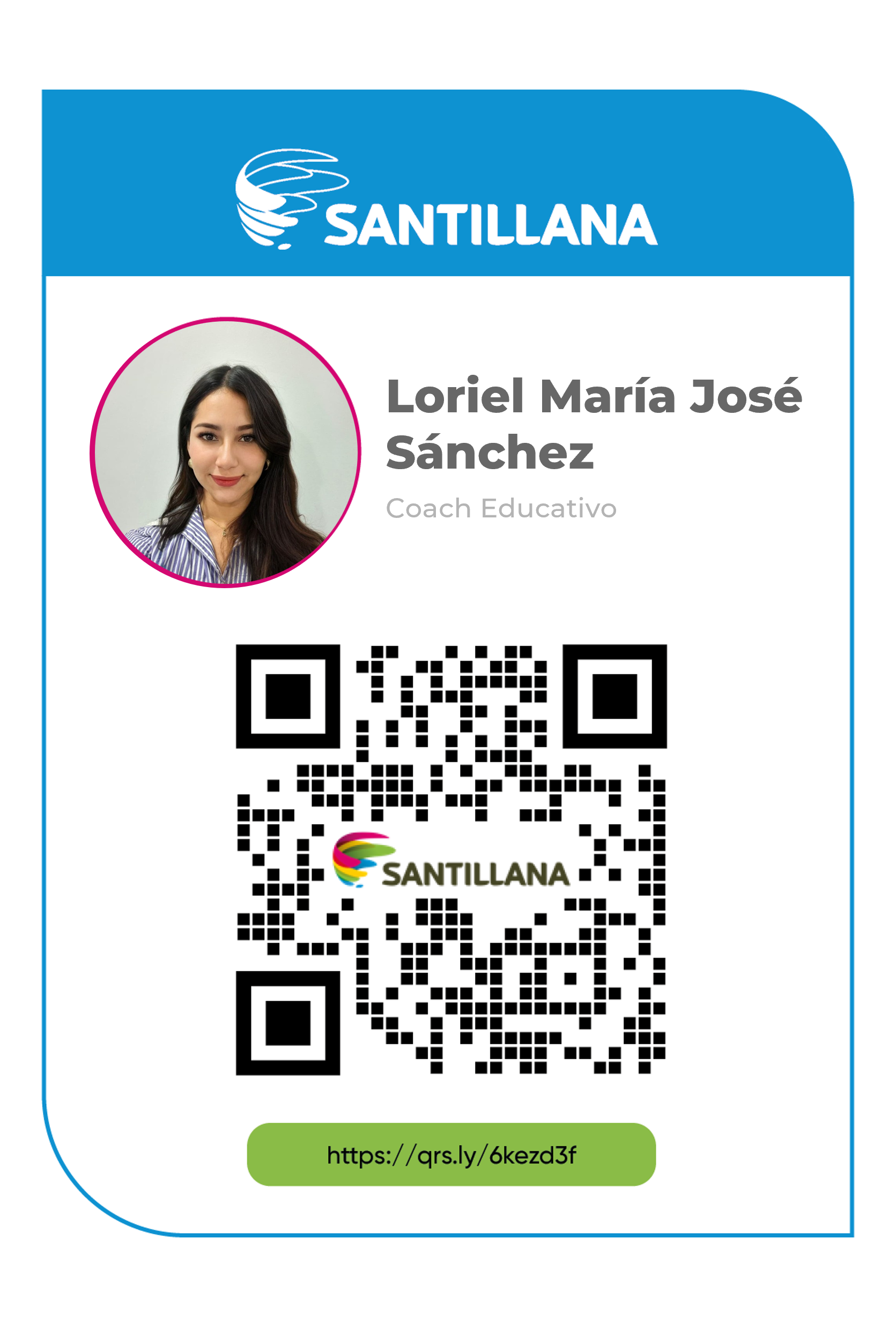 Código QR de Loriel María José Sánchez