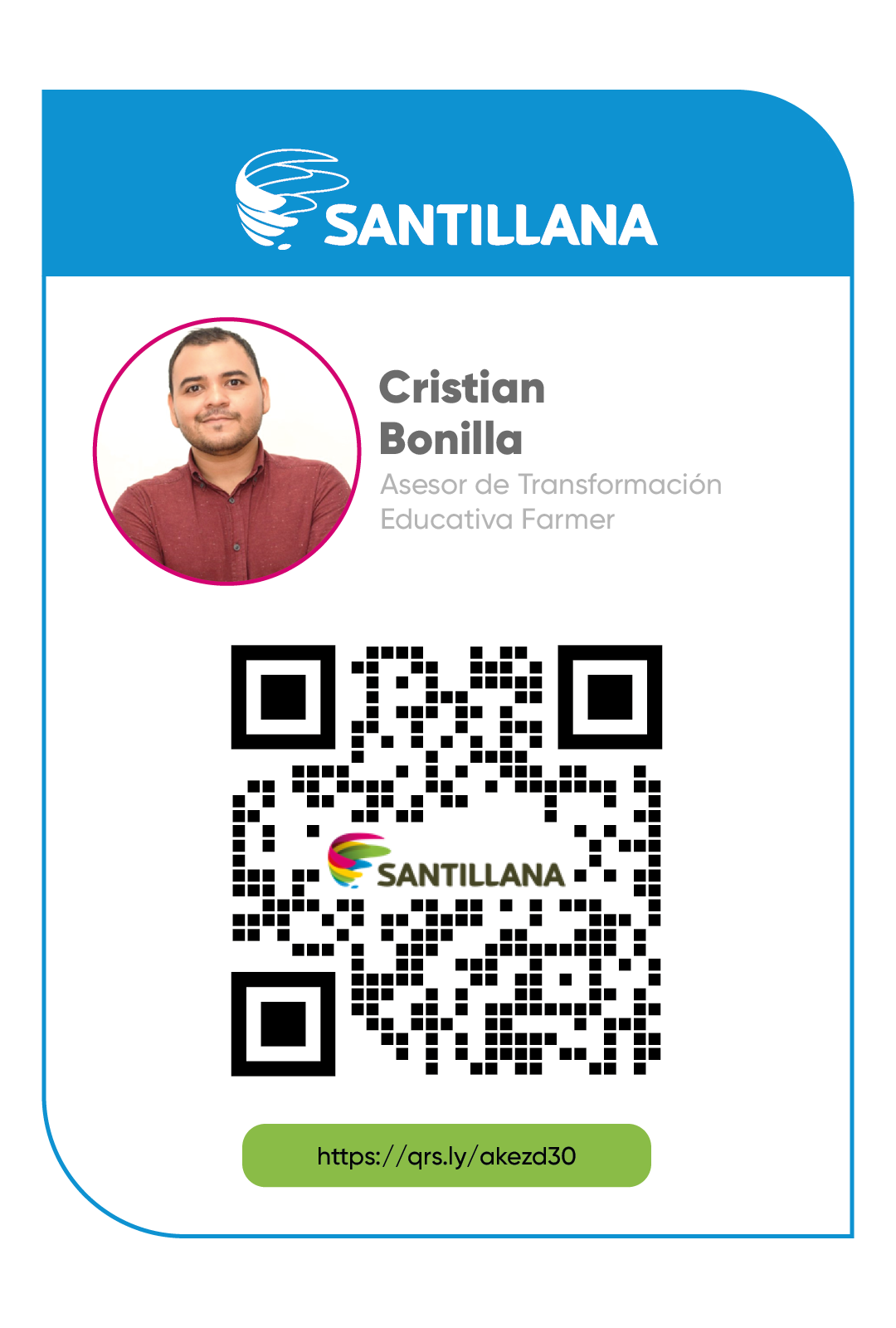 Código QR de Cristian Bonilla