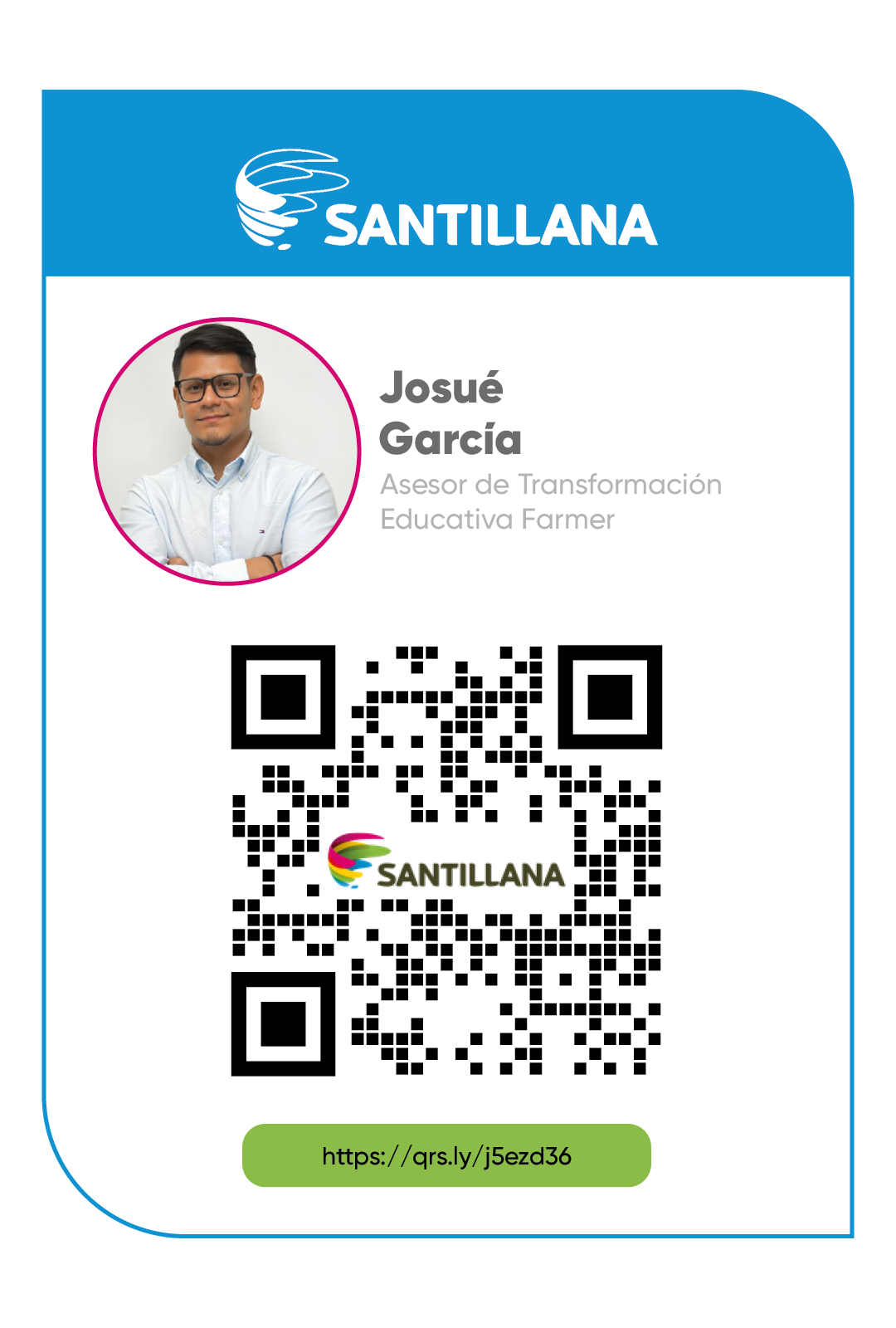Código QR de Josué García