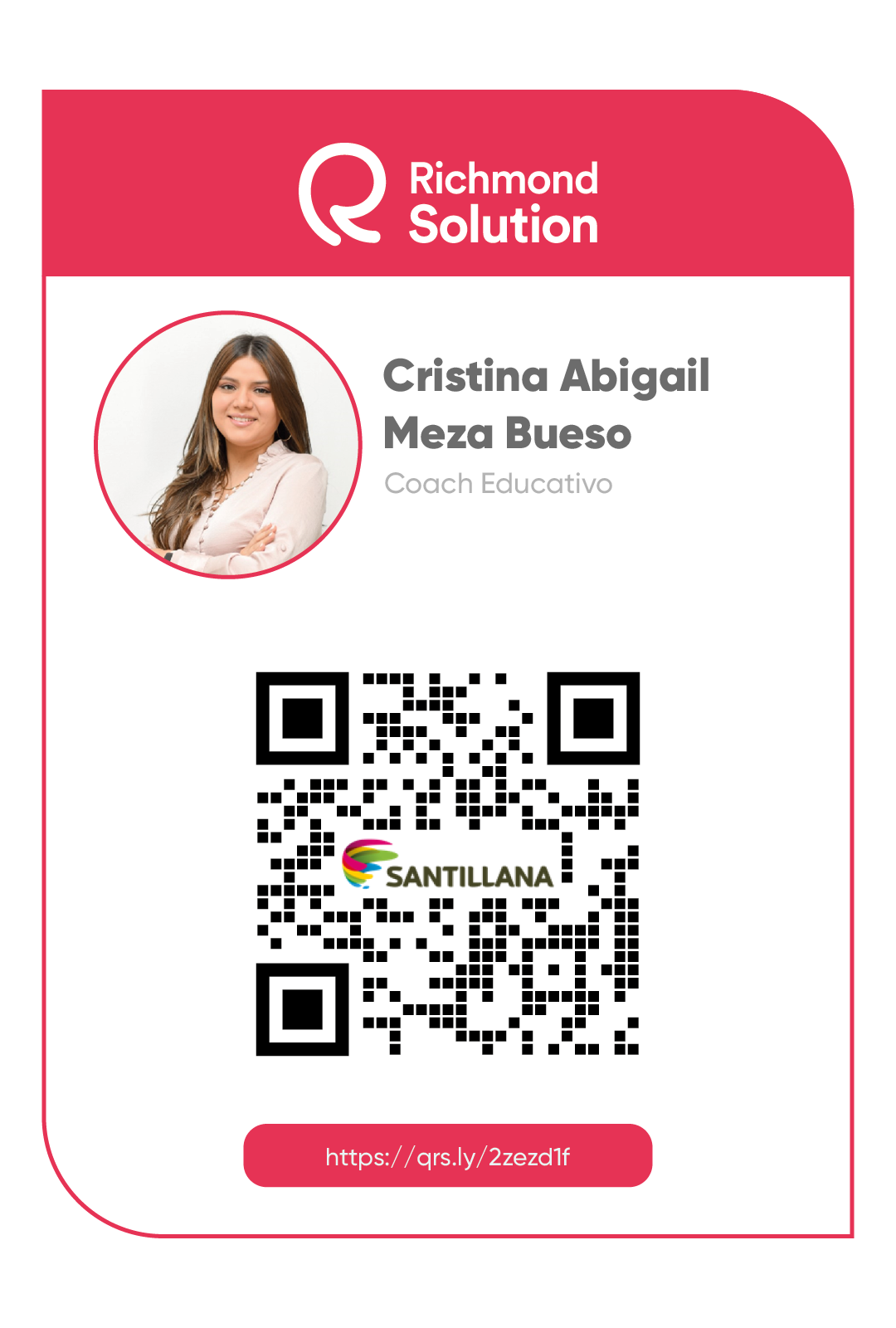 Código QR de Cristina Abigail Meza Bueso