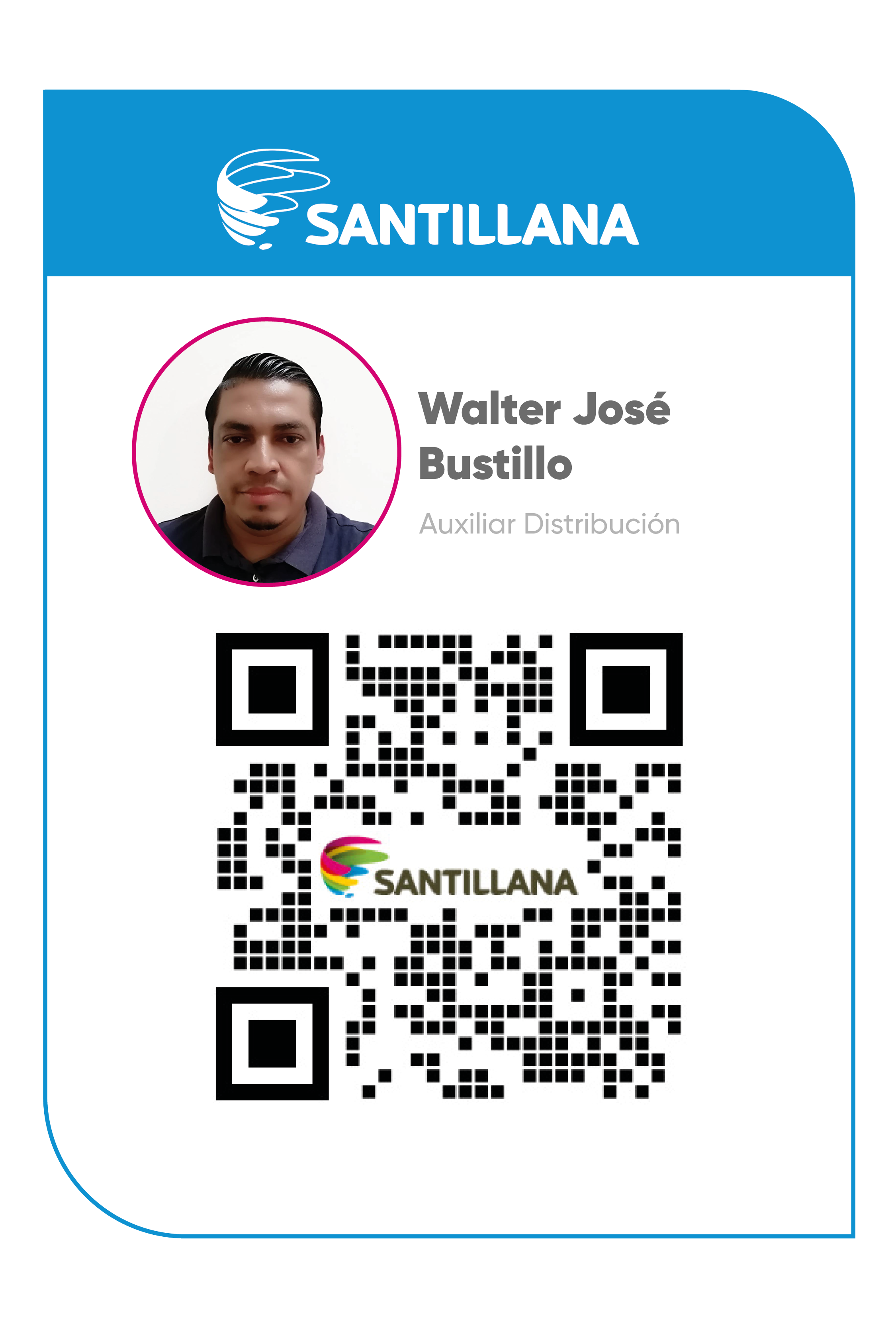 Código QR de Walter José Bustillo