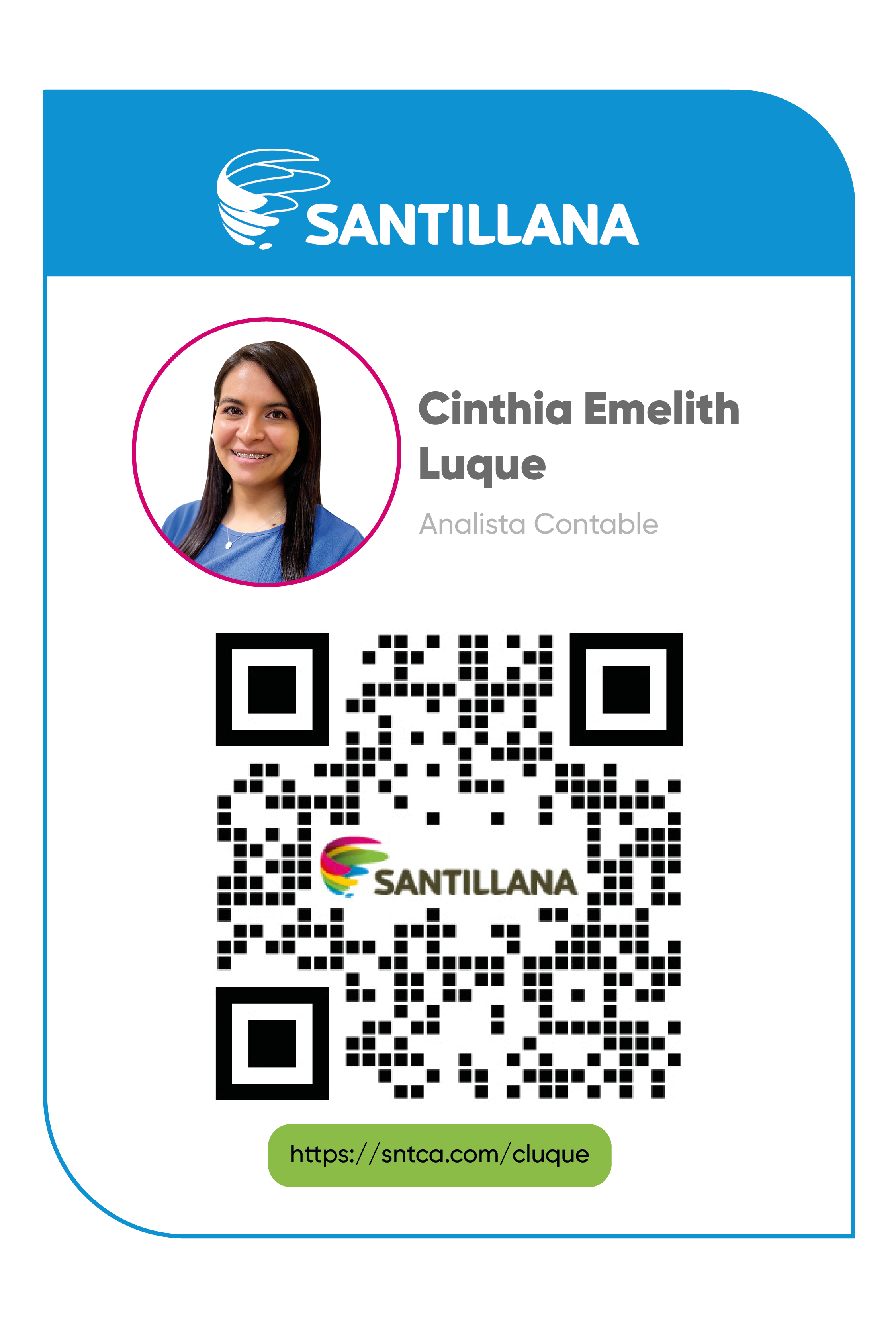 Código QR de Cinthia Emelith Luque Pantoja