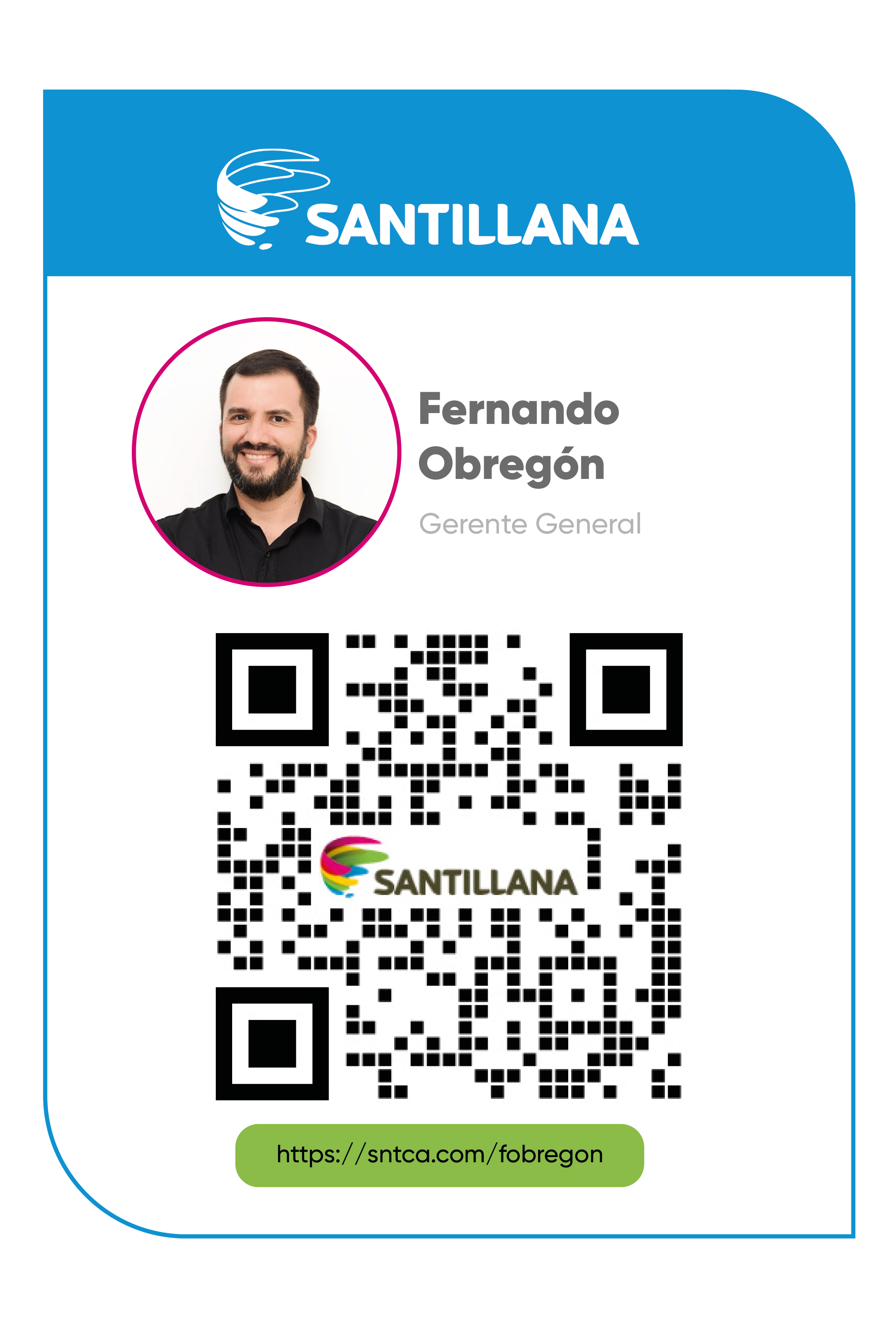 Código QR de Fernando Obregón