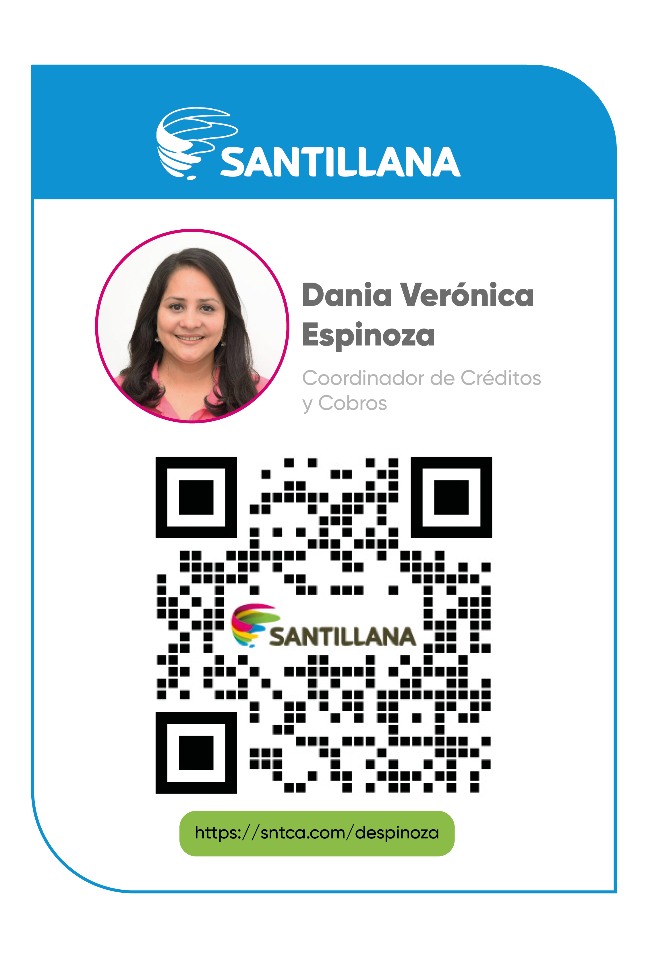 Código QR de Dania Verónica Espinoza Pacheco