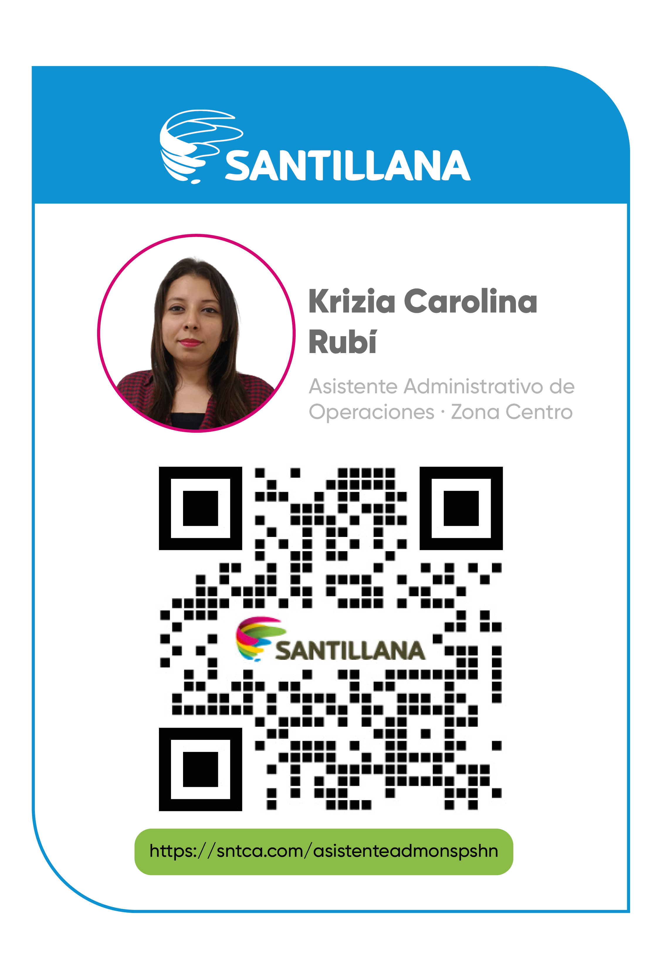 Código QR de Krizia Carolina Rubí Hernández
