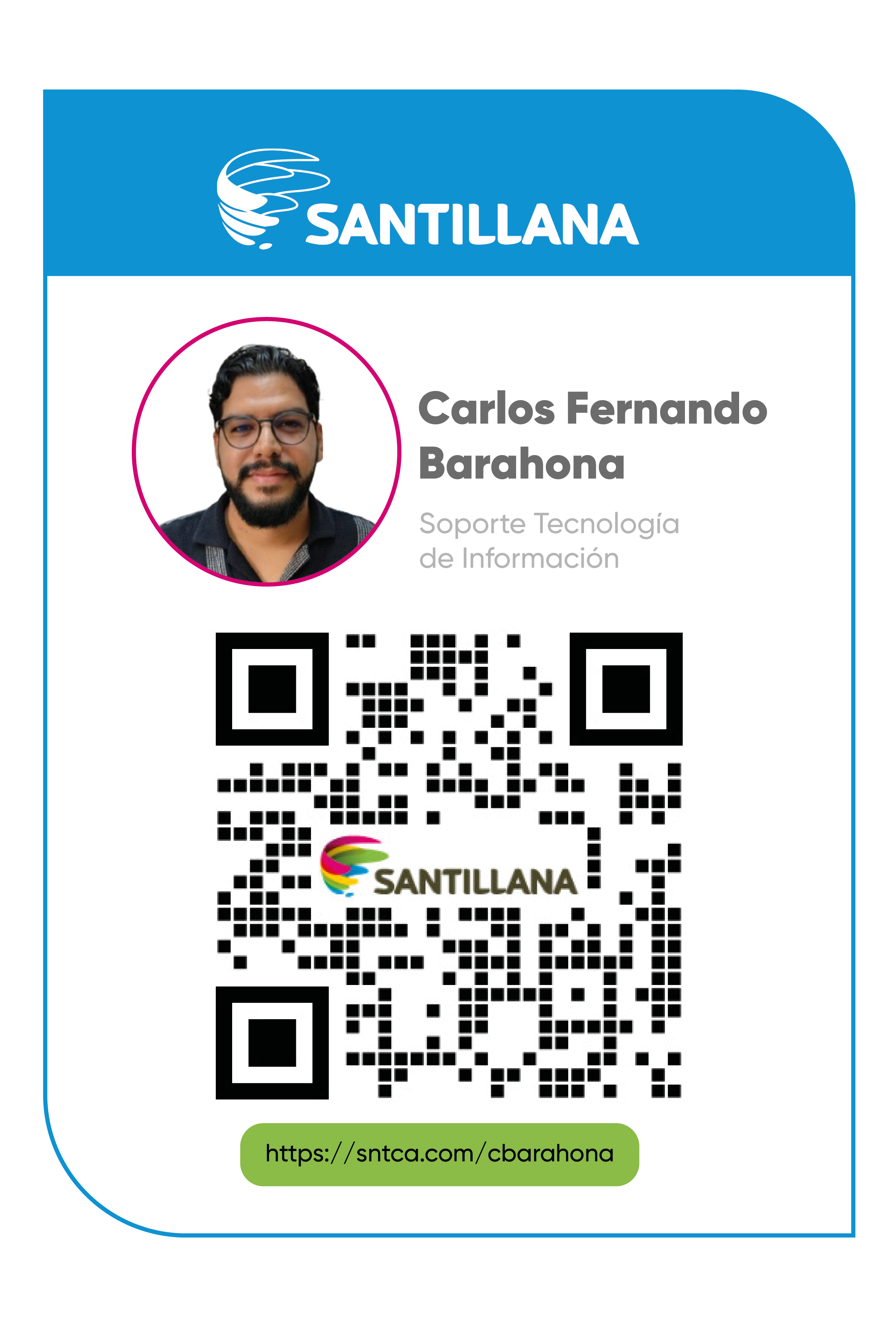 Código QR de Carlos Fernando Barahona