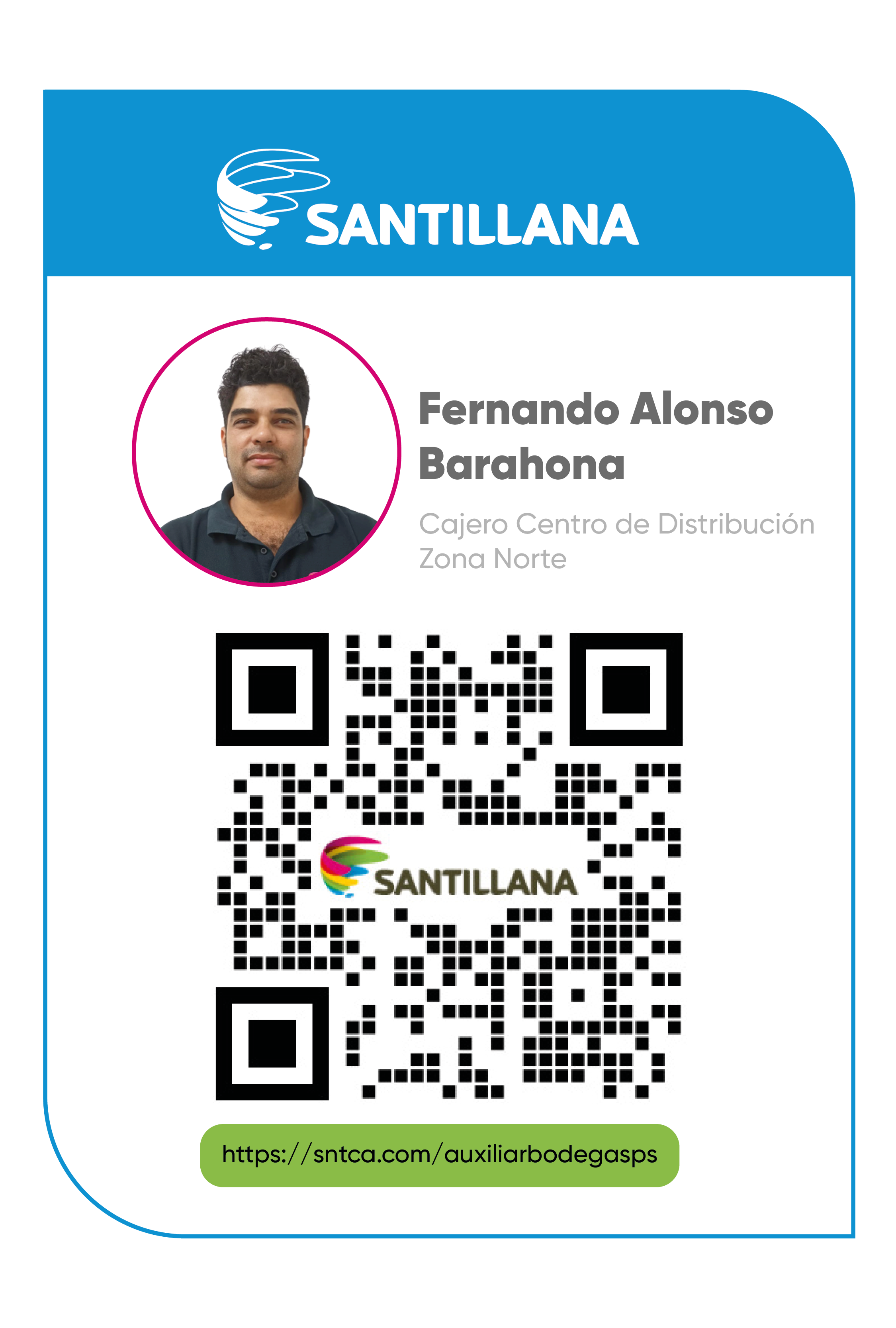 Código QR de Fernando Alonso Barahona Girón