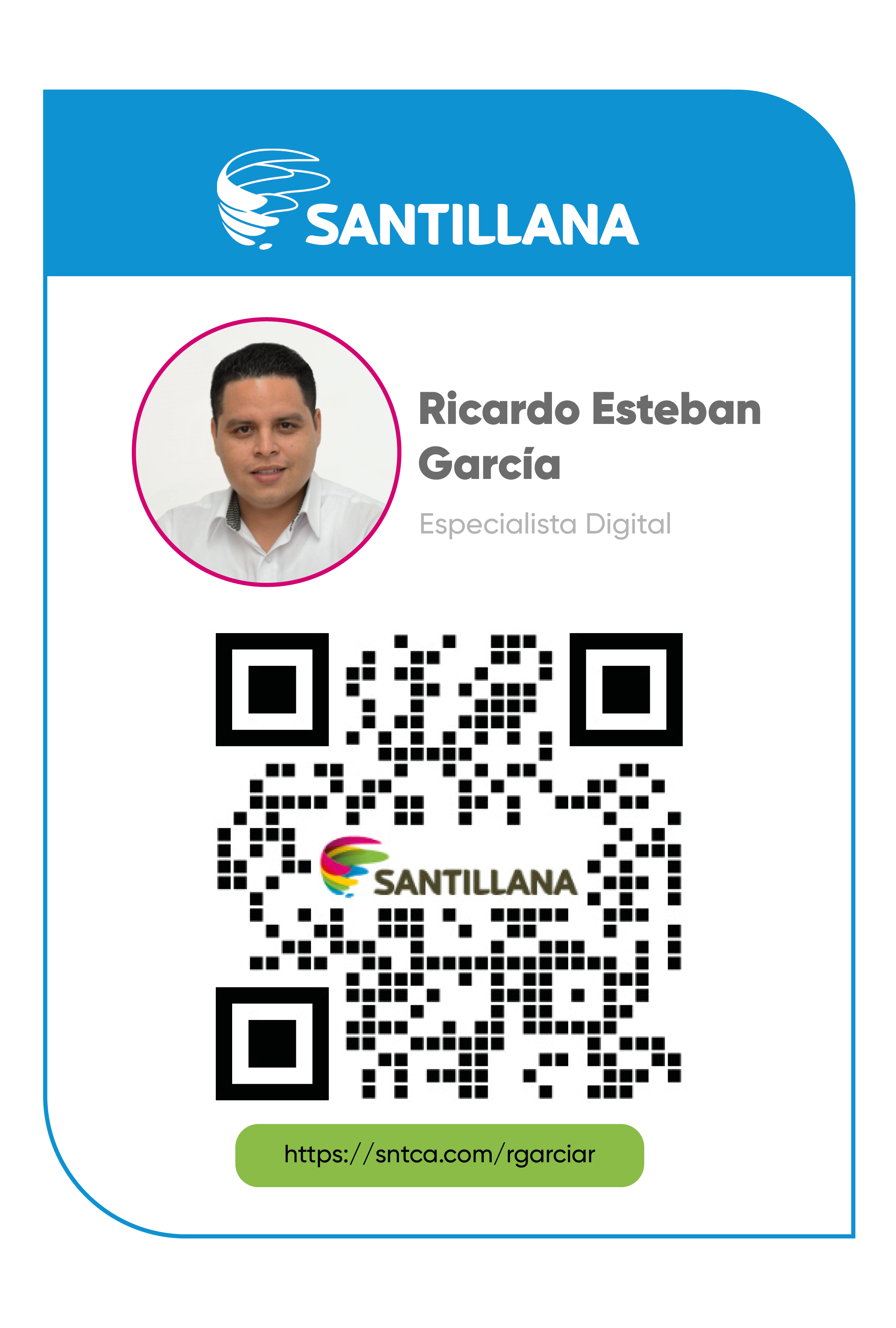 Código QR de Ricardo Esteban García