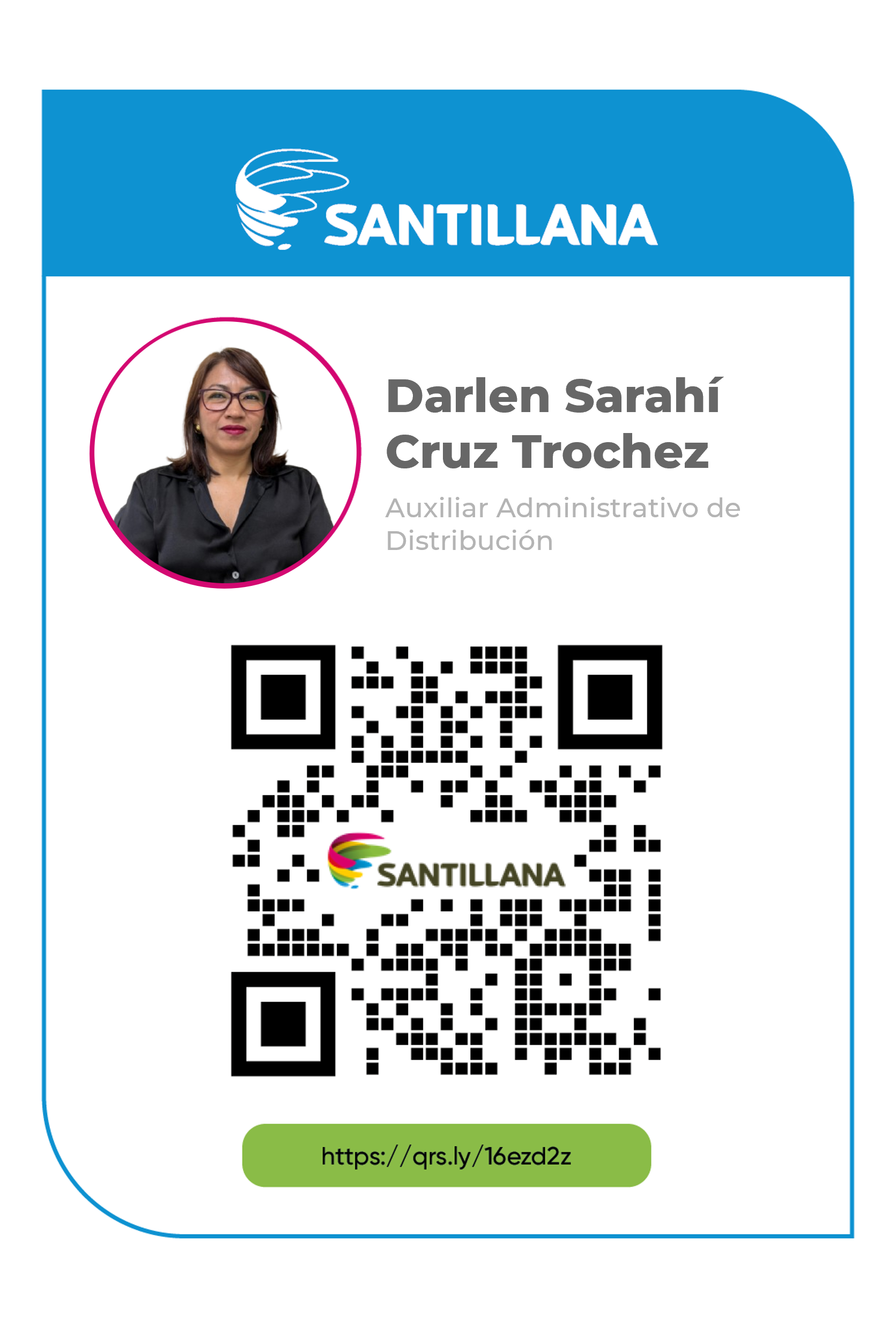 Código QR de Darlen Sarahí Cruz Trochez